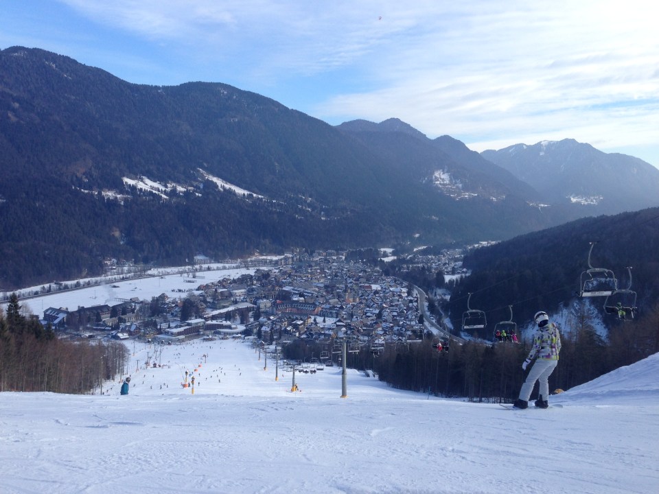 Kranjska Gora - top of Chair lift 1 again