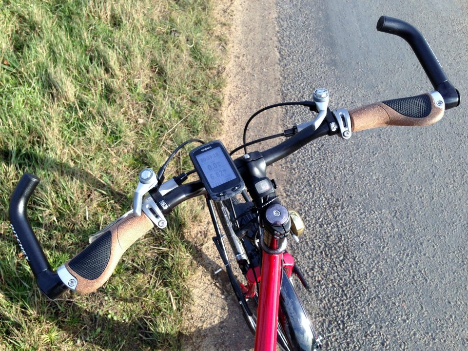 Comfy handlebars and cow horns for change of grip